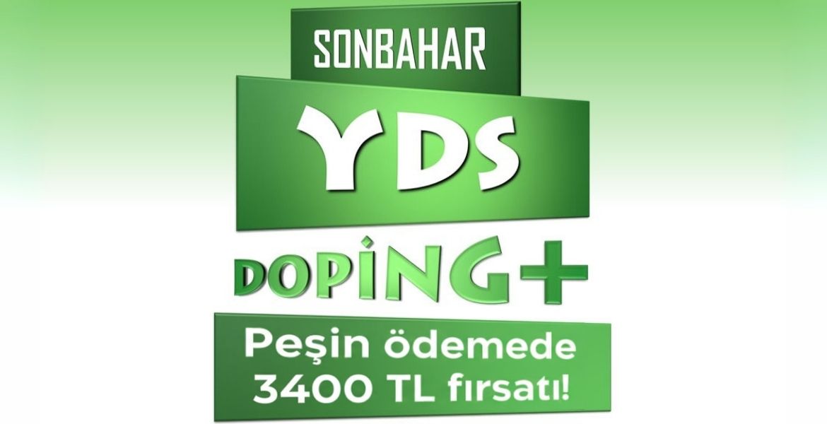 2025 Sonbahar (Kasım) YDS Doping+ Online Kurs